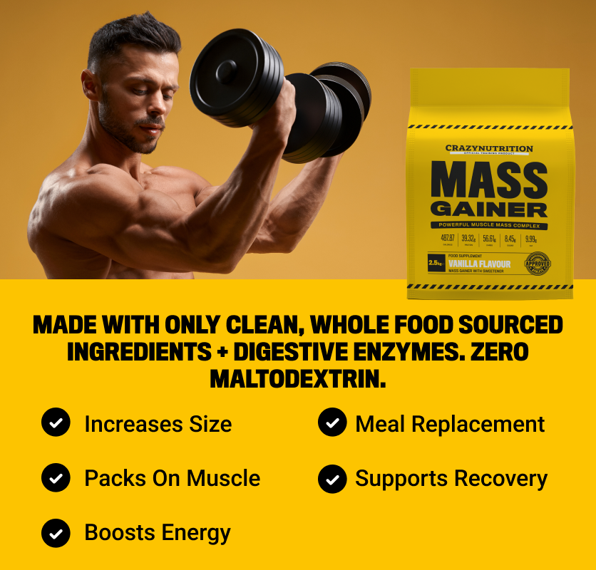 Crazy Nutrition | MASS GAINER – Crazy Nutrition (Europe)